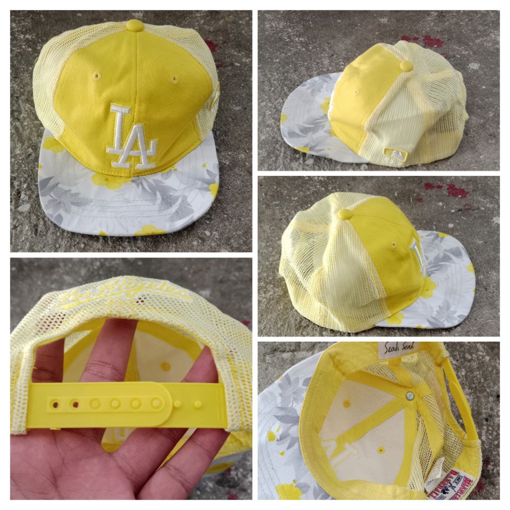 Topi Jaring LA MLB Brand Trifing