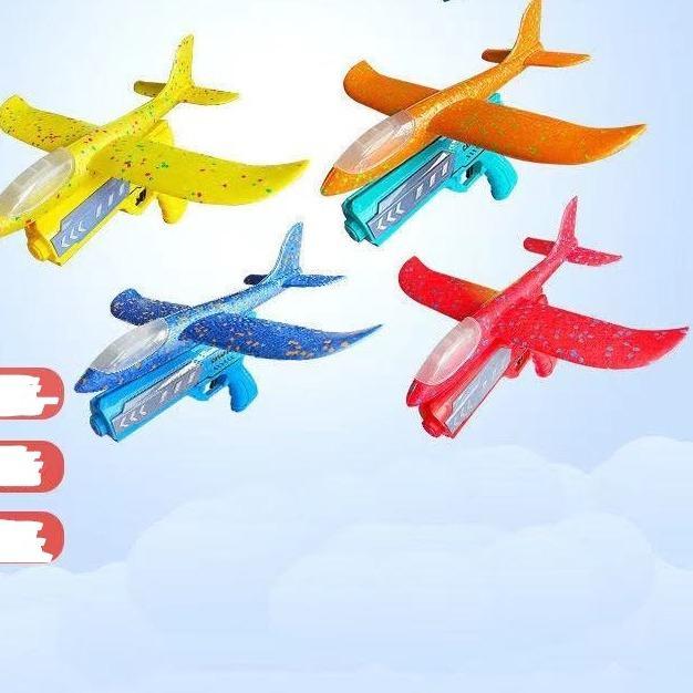 Toys Kingdom - Mainan Anak Pesawat Terbang Berlampu / Mainan Pesawat Toys