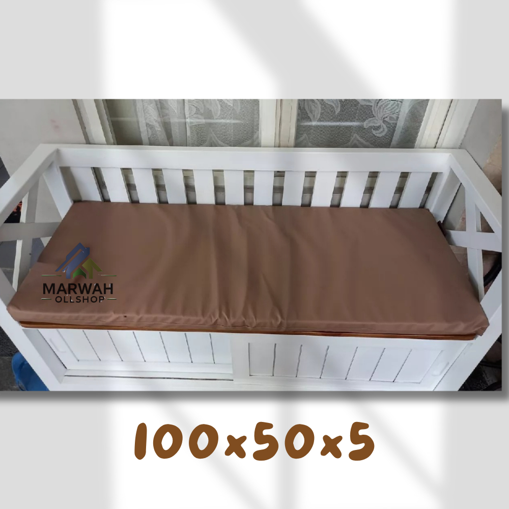Bantal kursi 100x50x5cm Alas Duduk lesehan Alas Duduk Panjang Alas Meditasi Kursi Kayu