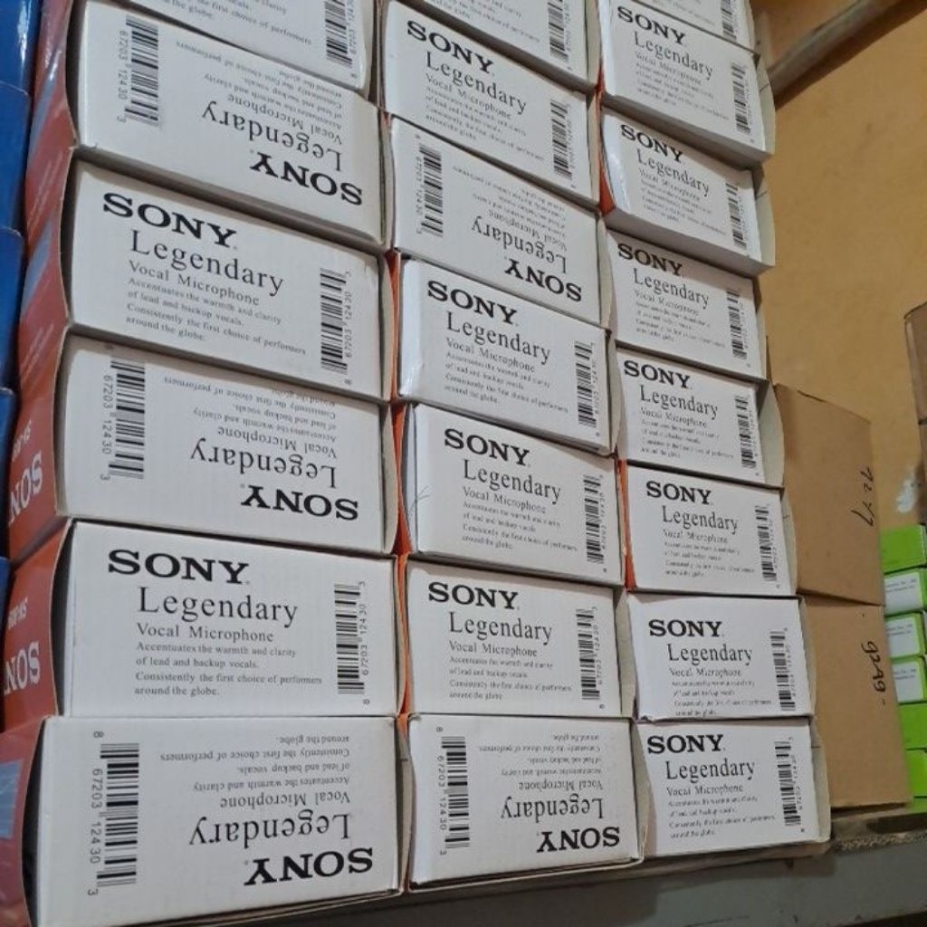 mic sony SN 909 gold