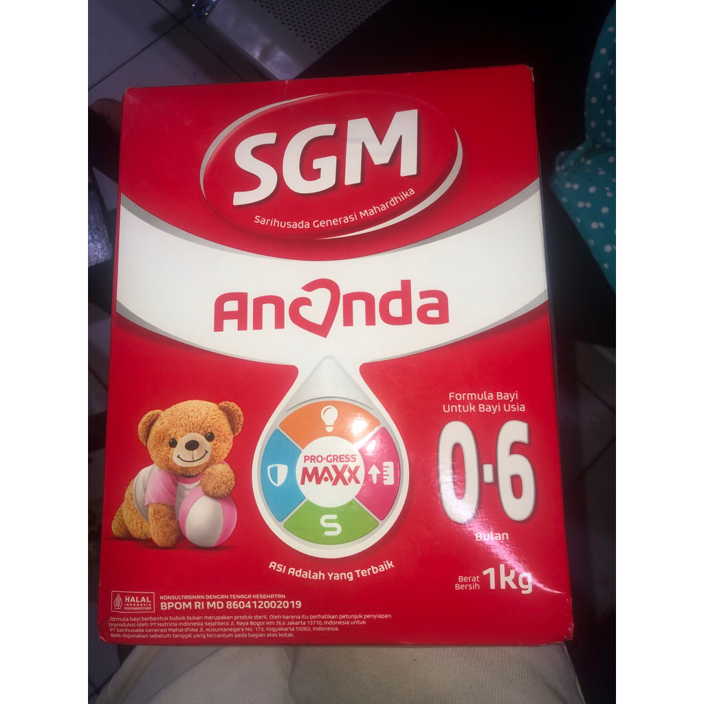 Susu formula sgm