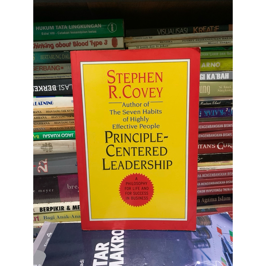 Principle centered leadership by Stephen r covey ORIGINAL