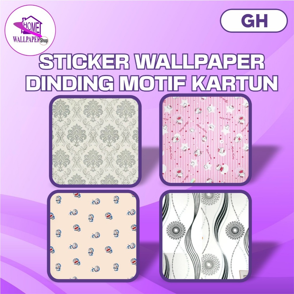 Wallpaper Dinding Kamar Tidur Wallstiker Elegan Wallpaper Stiker 8 meter homewallpapershop