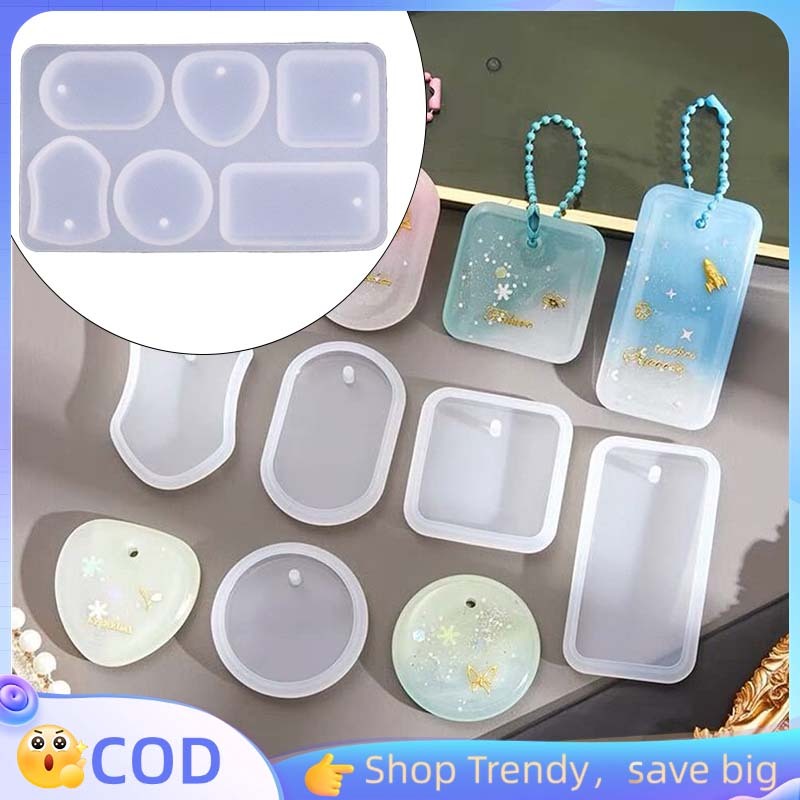 Cetakan Resin Bening Silikon Resin Mold Diy Cetakan Resin Gantungan Kunci Cetakan Resin Silikon