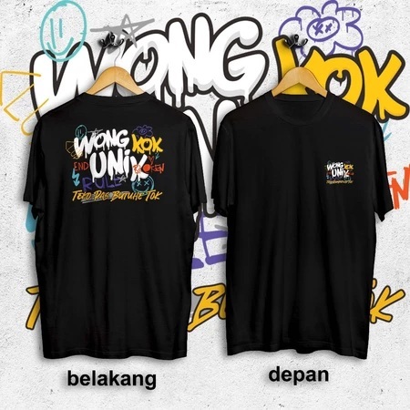 WONG KOK UNIK TEKO PAS BUTUHE TOK BAJU KAOS PRIA WANITA KAOS KATA SINDIRAN ATASAN LAKI PEREMPUAN MUR