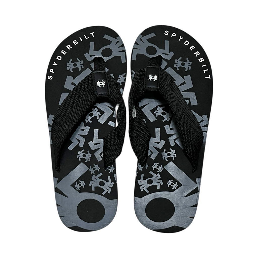 Sandal Spyderbilt Original Pria Alexander Men Sandal Black