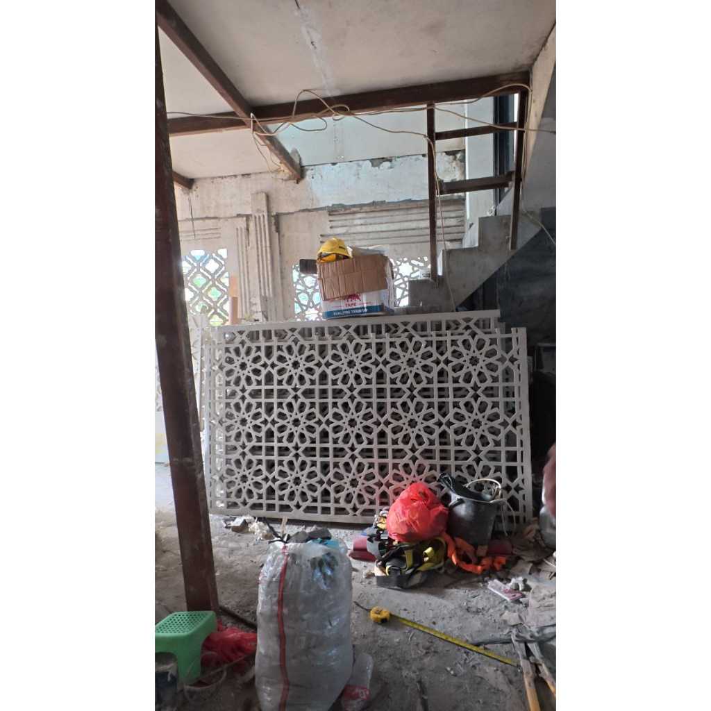 Krawangan GRC Mihrab Masjid Bekasi