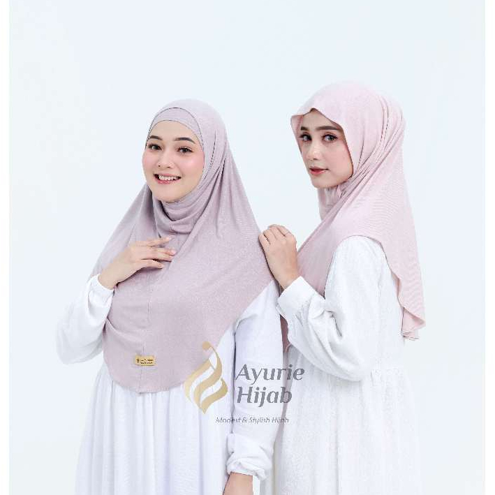 AYURIE - Bergo Ciput Vaniya Rayon Viscose Hijab Malay Instan Lembut Nyaman Cantik Kerudung Wanita St