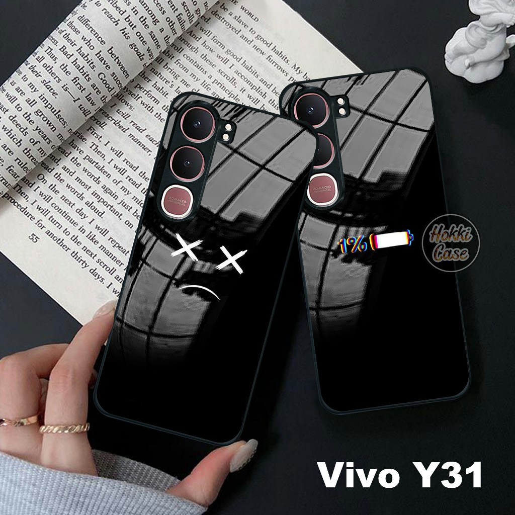 Case Vivo Y31 - Softcase Glass Vivo Y31 - Casing For Vivo Y31 - Silikon Vivo Y31 - Kesing Y31 - Hokk
