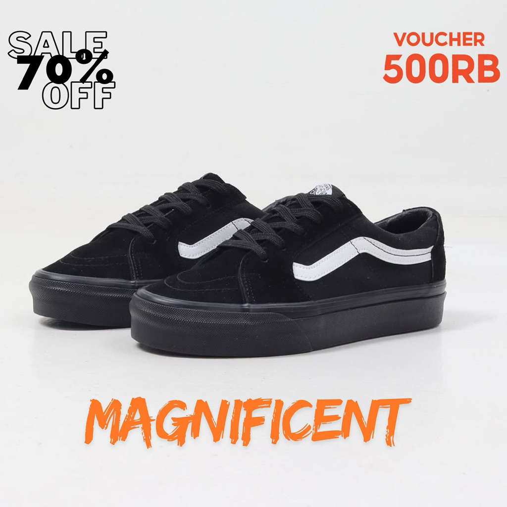 Vans Sk8 Low Contrast Black White