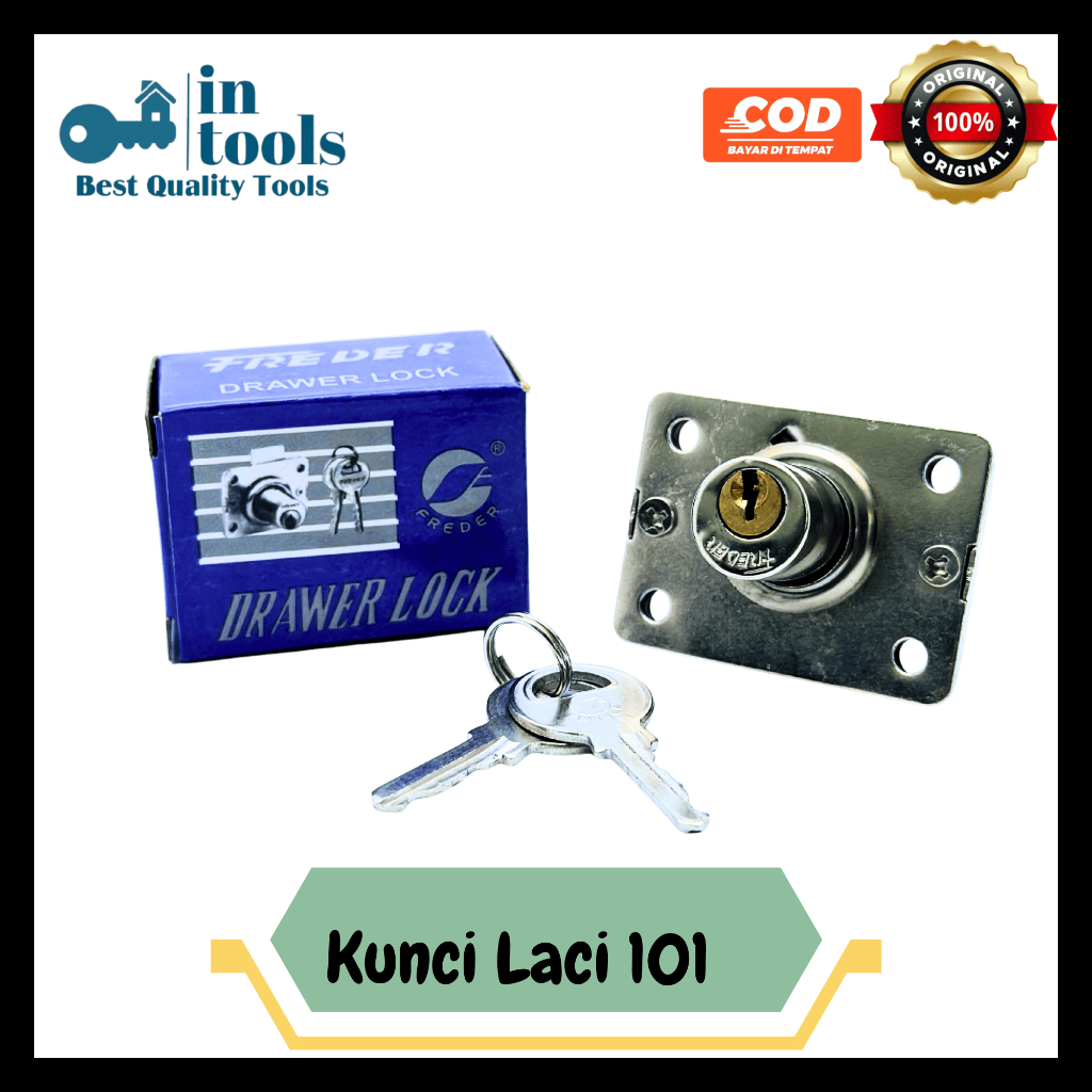 KUNCI LACI FREDER, KUNCI LACI TYPE 101 FREDER