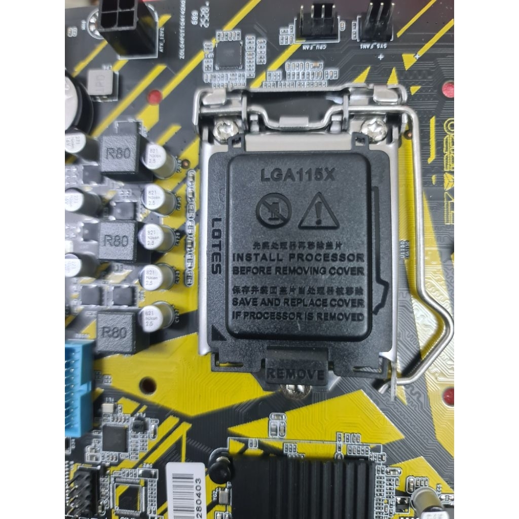 Cover soket pin processor Tutup processor intel lga 1151 lga 1150 lga 1155