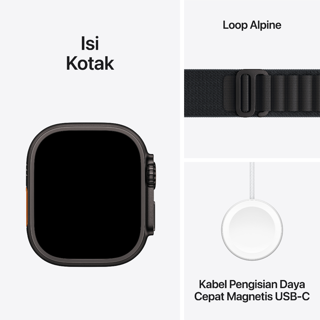 Apple Watch Ultra 3 GPS + Cellular 49mm – Alpine Loop