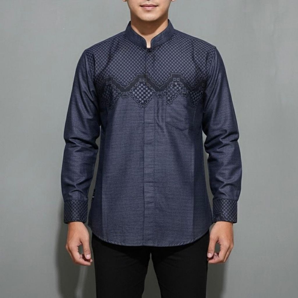 KEMEJA KOKO N54 LENGAN PANJANG REGULER FIT