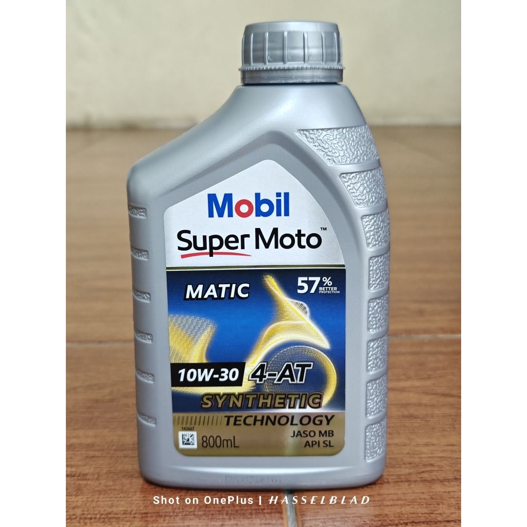 Oli motor matic Original MOBIL Super Moto 10W-30 0,8L