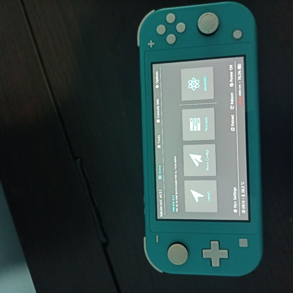Switch lite  CFW 128G