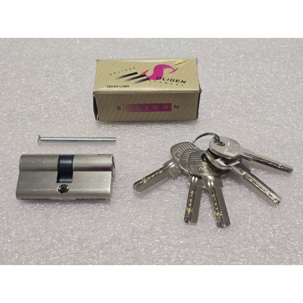 SILINDER KUNCI PINTU BESAR / ANAK KUNCI PINTU BESAR / SILINDER COMPUTER KEY SOLIGEN