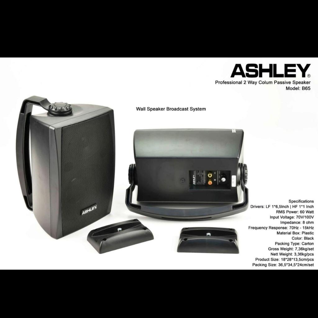 B65 SPEAKER PASIF 6 INCH ASHLEY ORIGINAL / SPEAKER PASIF 6 INCH / B65 ASHLEY / B 65 ASHLEY