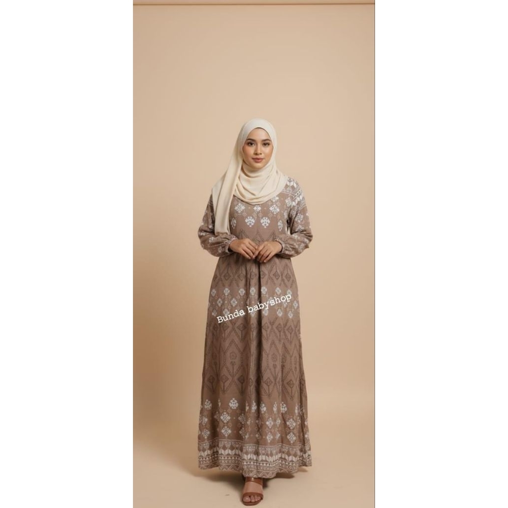 Peony Dress / Baju Lebaran / Baju Gamis
