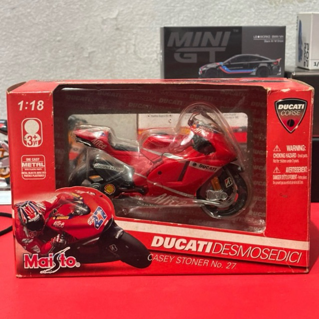 Maisto MotoGP Ducati Desmosedici - Casey Stoner #27 2007