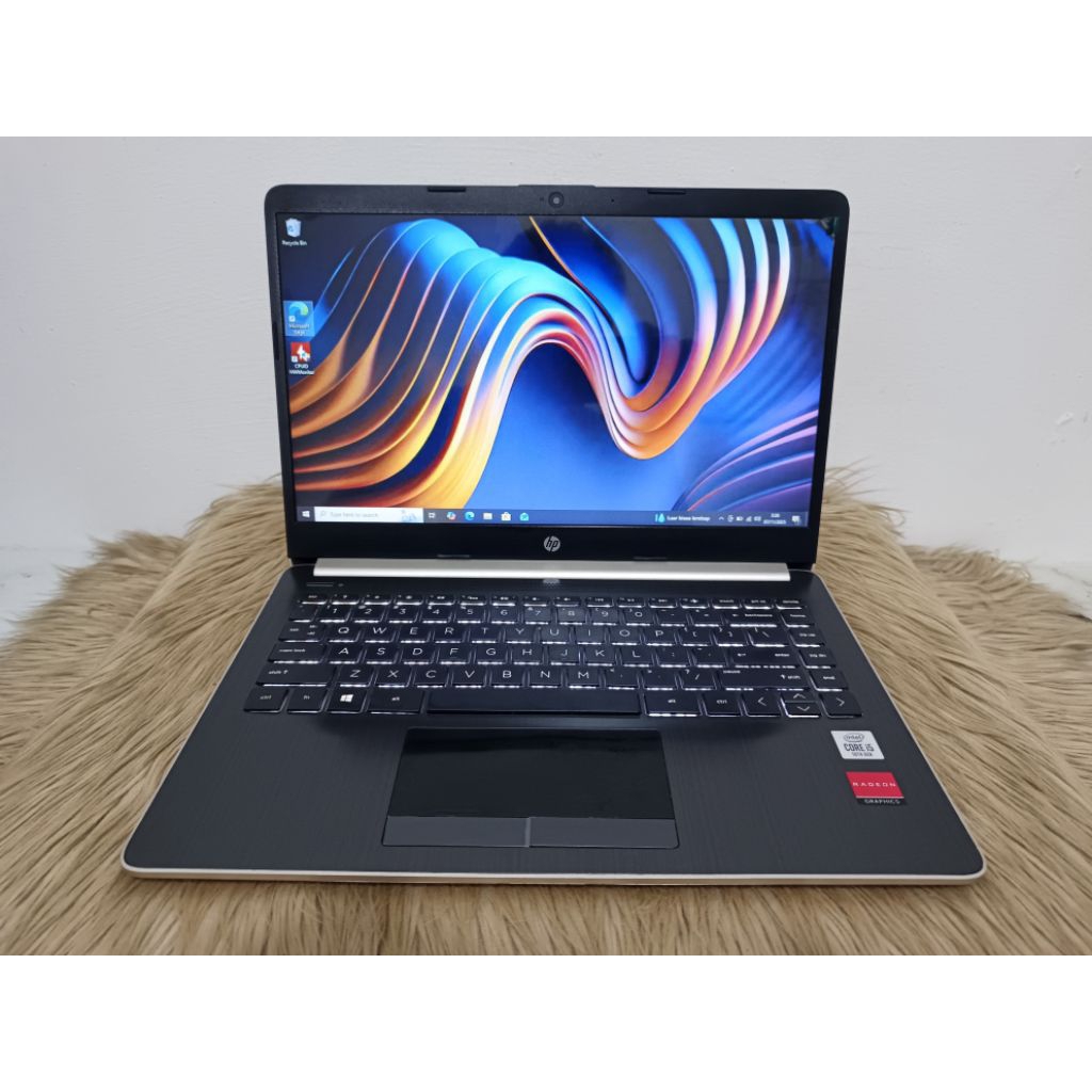 Laptop Desain Terbaru HP 14s cf2xxxCore i5 Gen 10 Ram 8 Ssd 256 VGA 2 gb