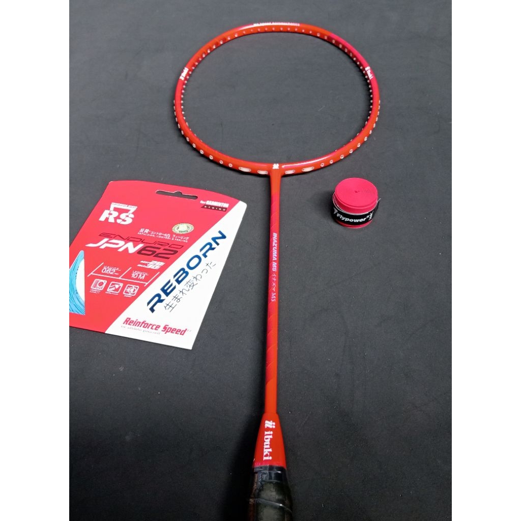 Raket badminton bulutangkis baru new original ibuki inazuma m5