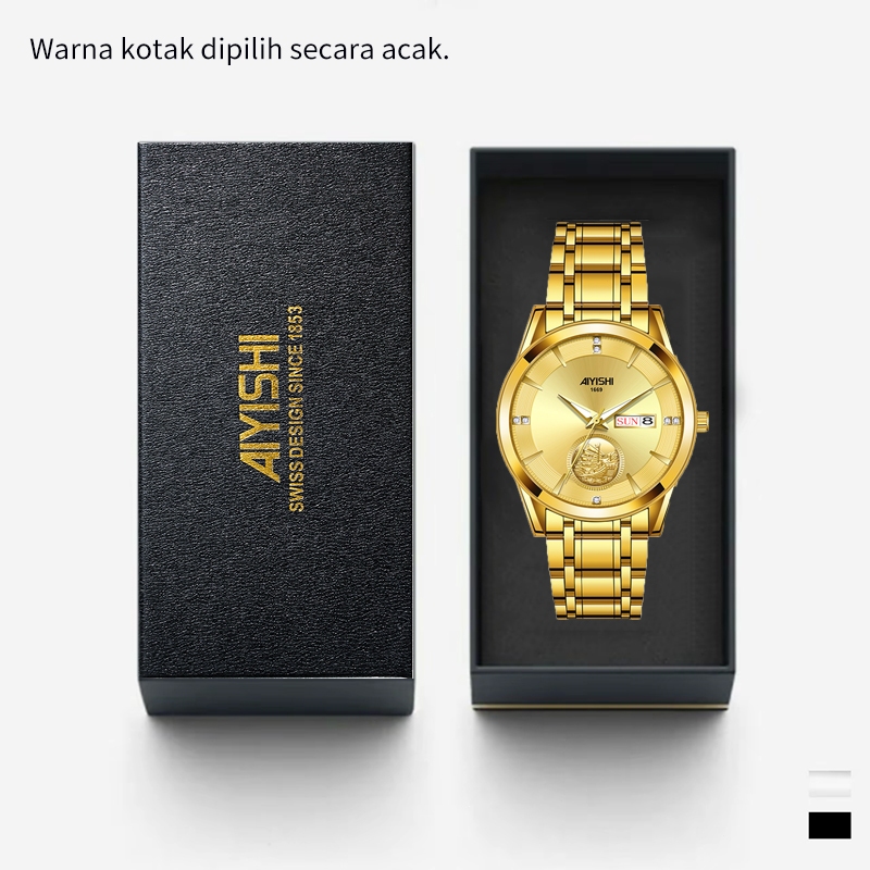 AIYISHI Men's Automatic Quartz Watch 30m Water-Resistant