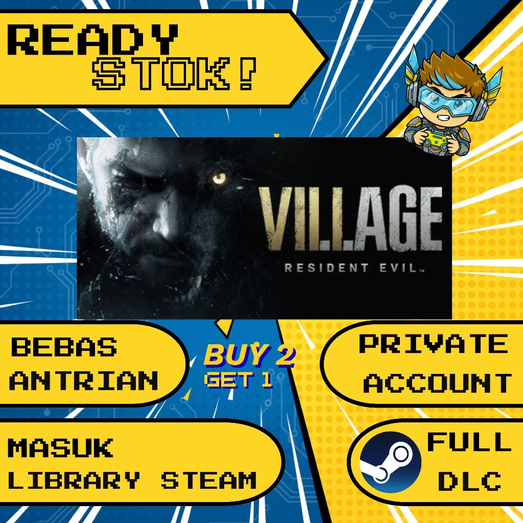 Resident Evil Village Steam Private - Beli 2 Gratis 1