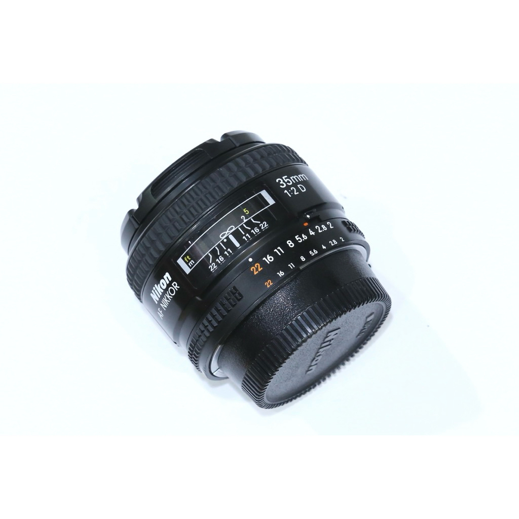 NIKON AF 35mm F2 D . Mulus Murah