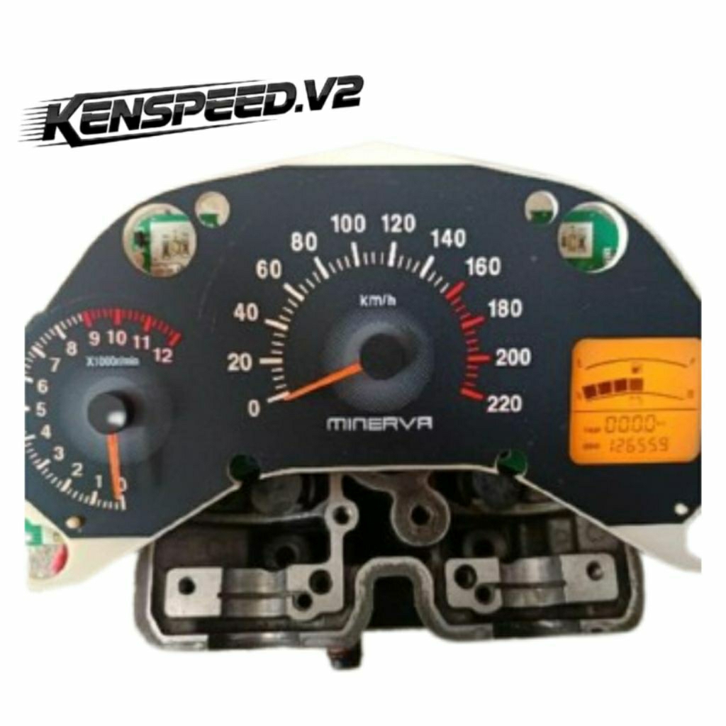 mesin speedometer motor minerva vx original second