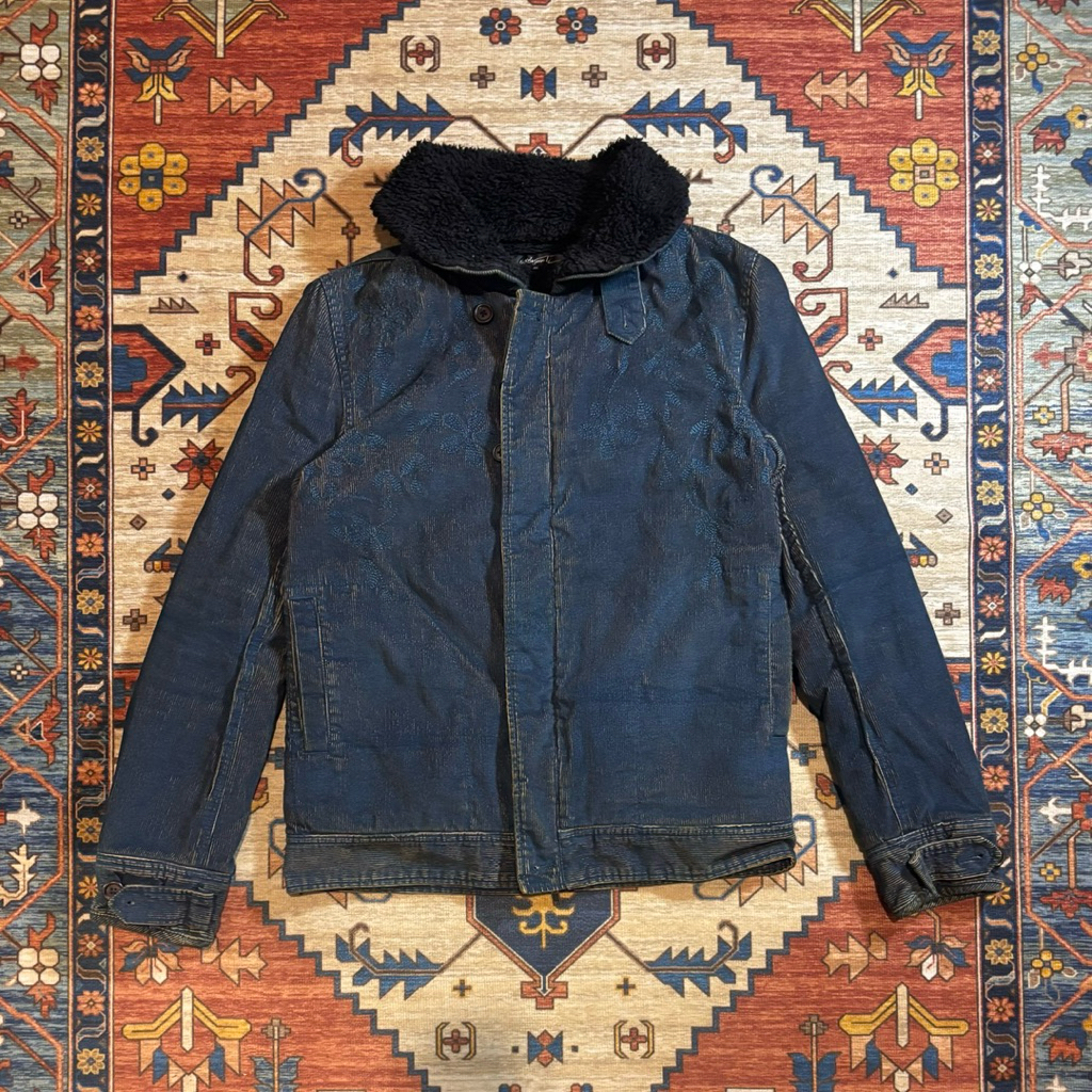 CORDUROY SHERPA JACKET