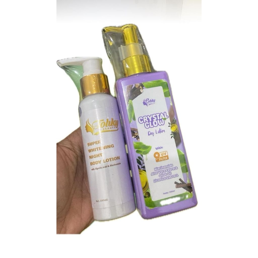 Lotion Tohky Beauty Day dan Night Original
