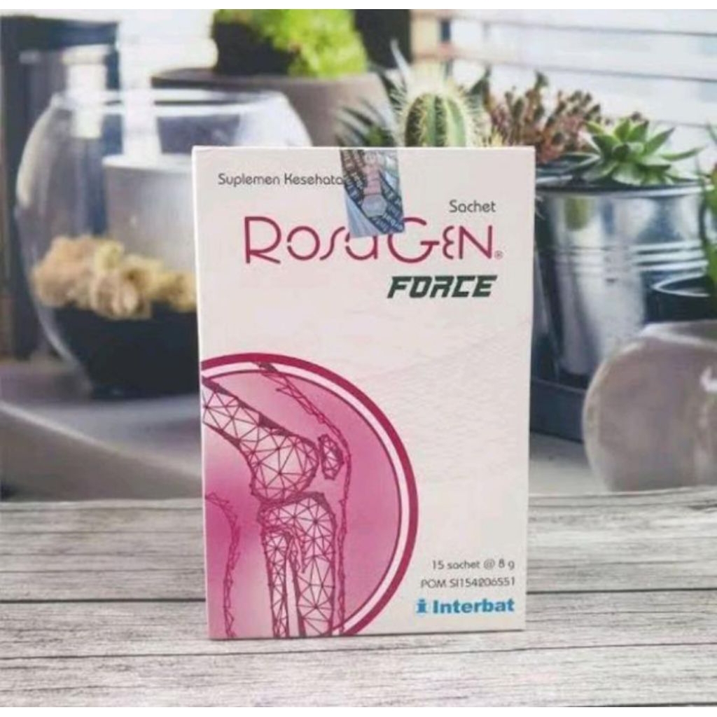 ROSAGEN 15 SACHET ORIGINAL ROSAGEN ASLI OBAT PERSENDIAN TULANG OTOT