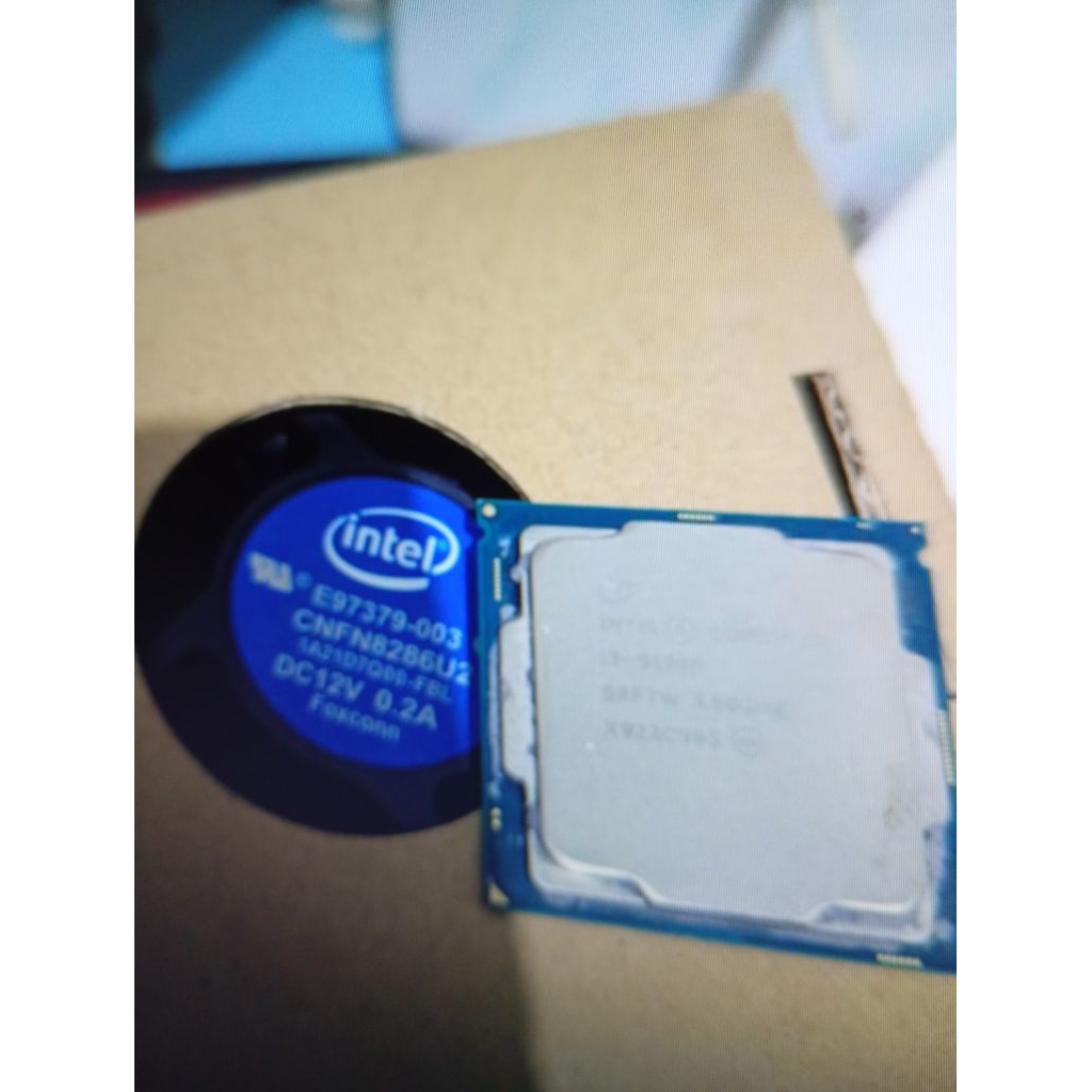 Professor Intel i3 9100f