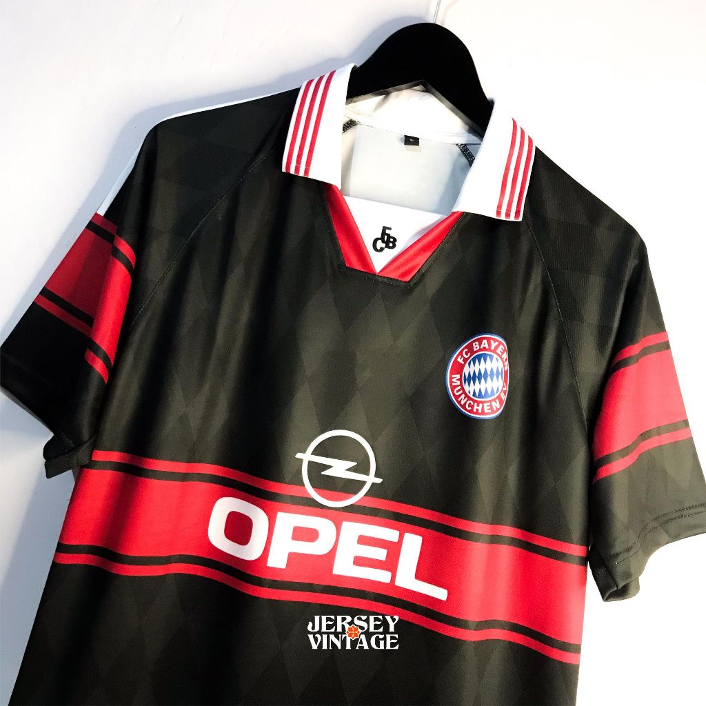 Jersey Retro B4yern Munch 1997 1999 Home | Lengan Pendek