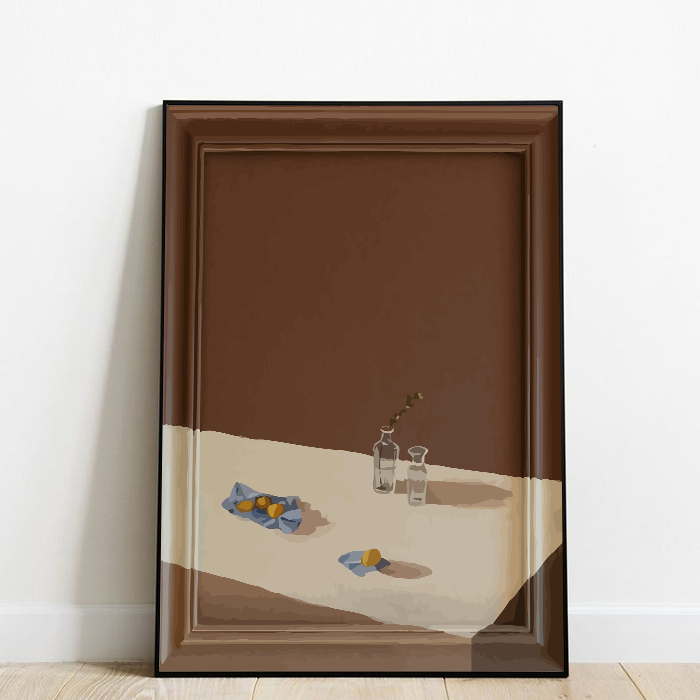 Terbaru Frame Block Poster Ukuran Sedang Dan Besar Hiasan Dinding Ruang Kerja Ruang Tamu