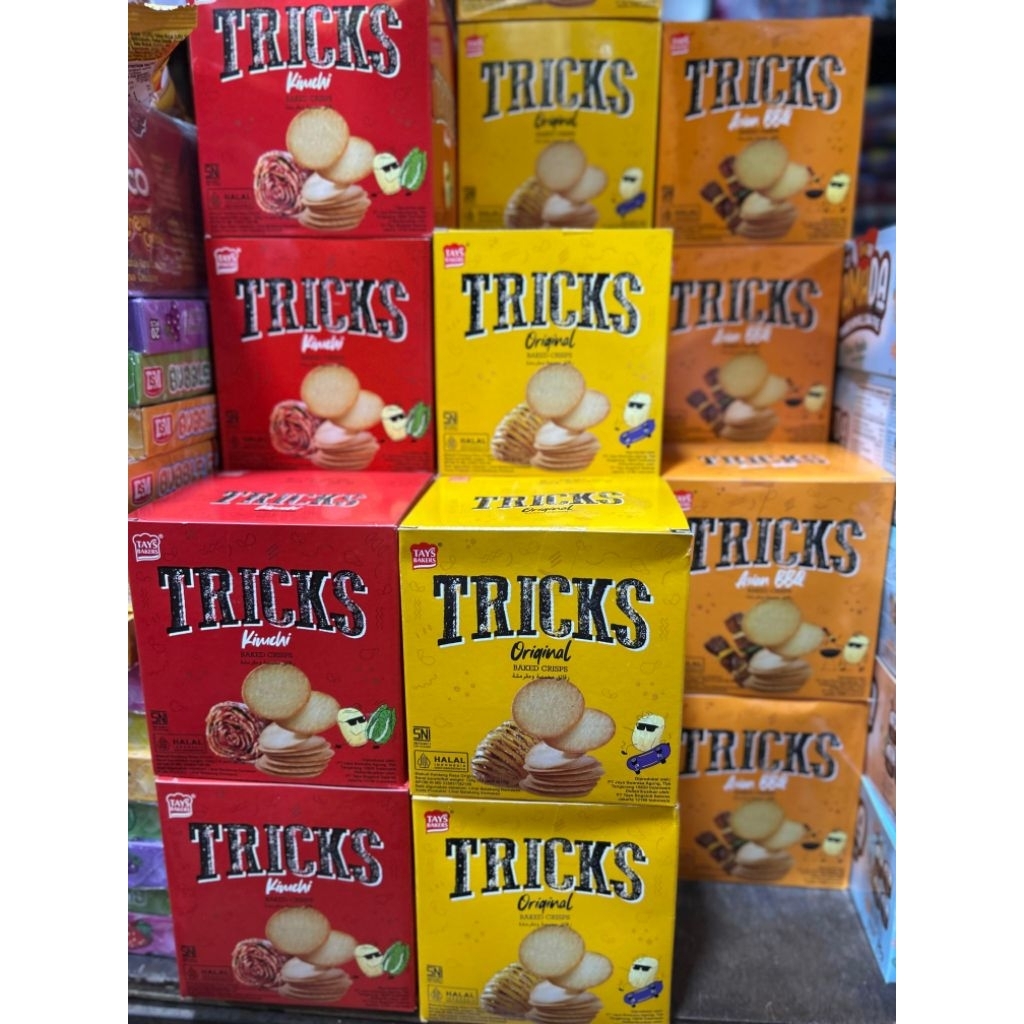 TRICKS POTATO BAKED CRISPS SNACK ORIGINAL