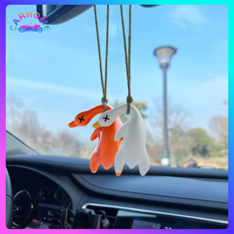 CARHOME Gantungan Bebek Panggang Berubah Warna Bebek Kreatif Gantungan Bebek Berubah Warna Dengan Si