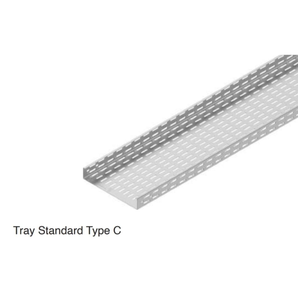 Kabel Tray 200x100 mm Type C Electro Galvanize 1.8mm