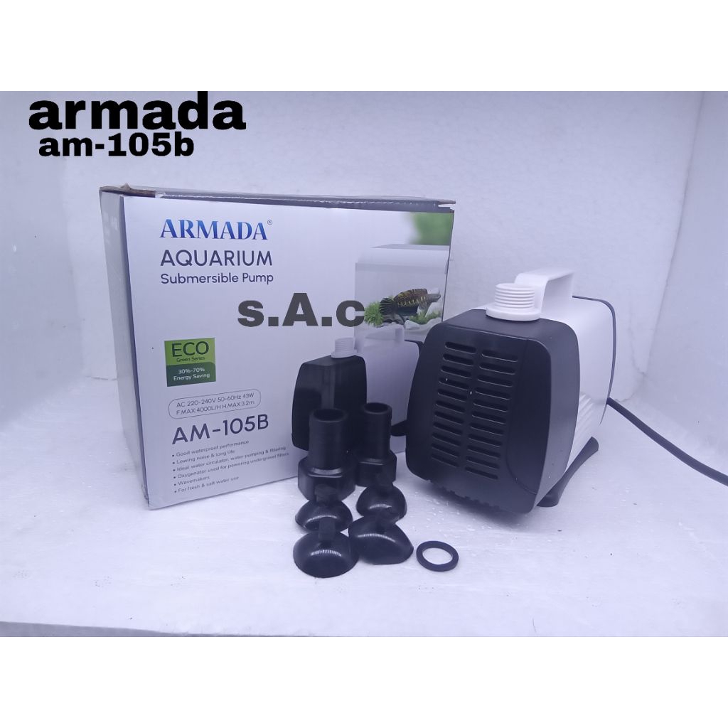 ARMADA AM 105B ARMADA AM105A pompa 105 pompa air kolam pompa celup hemat daya