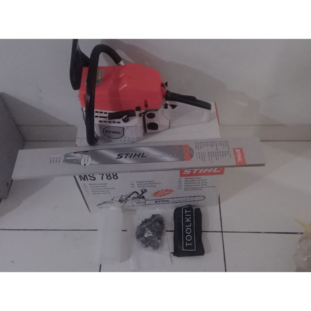 Chainsaw stihl 22 INCI Tipe baja senso stihl mesin gergaji kayu stihl