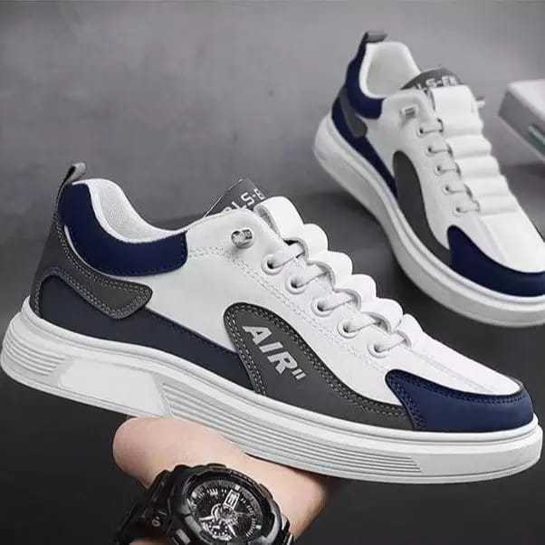 Sepatu Sneakers Pria Casual 1987 Free Box