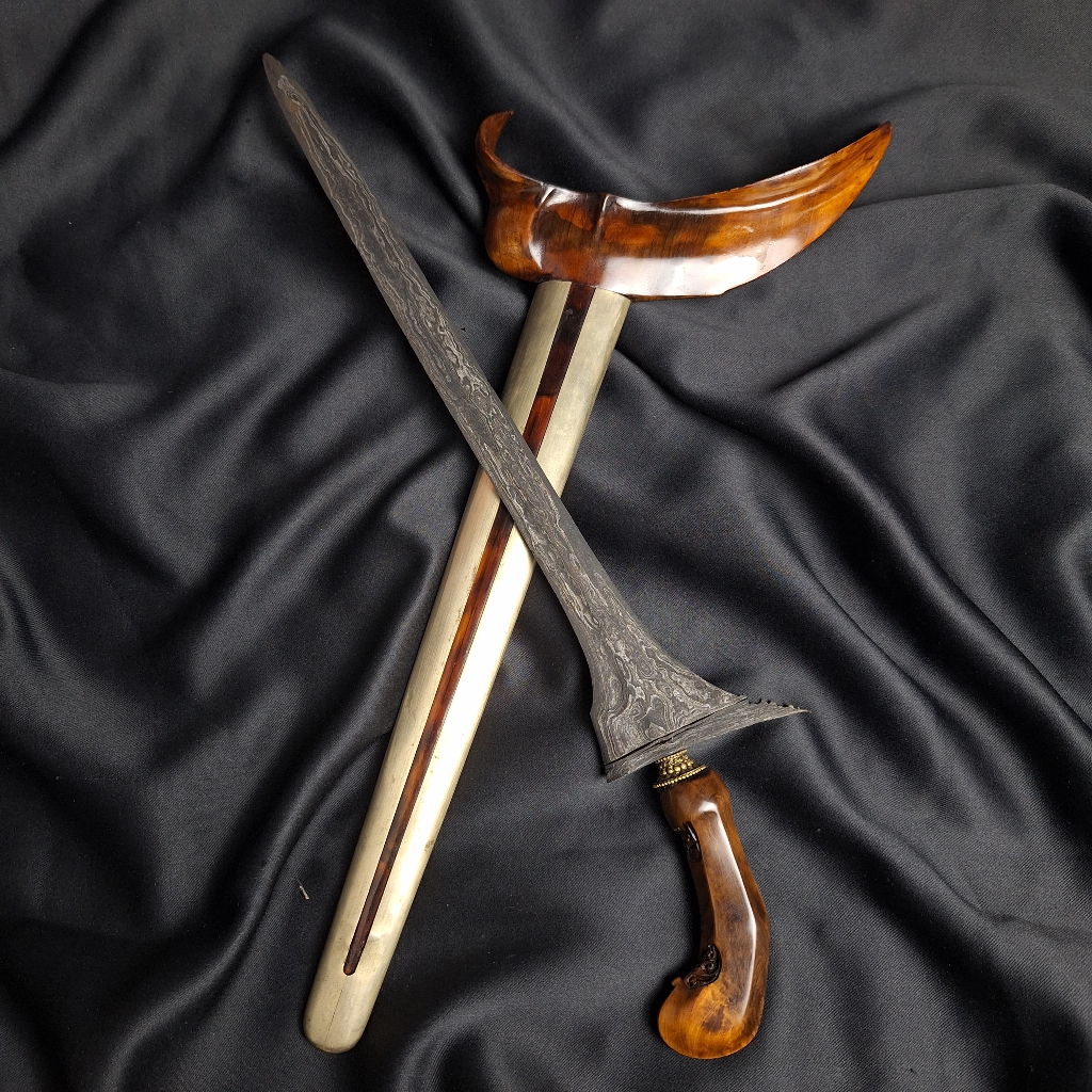 Keris Jalak Ngore Pamor Wos Wutah Tangguh Mataram