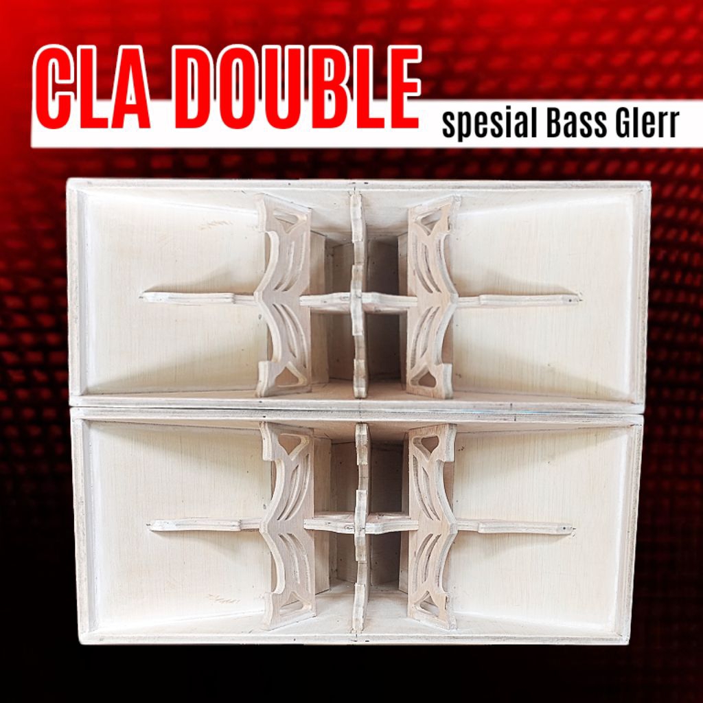 Box Speaker Cla 6 inch Double Tebal 12 inch bahan paket miniatur sound sistem Subwoofer