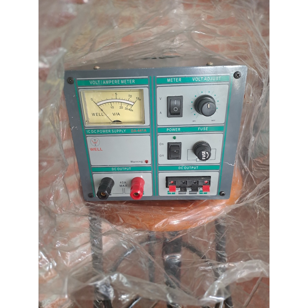 Power Supply Well 30 Ampere Baru PS Well Trafo Well 30A Baru  Ada Penunjuk Ampere dan Voltasenya  Bi