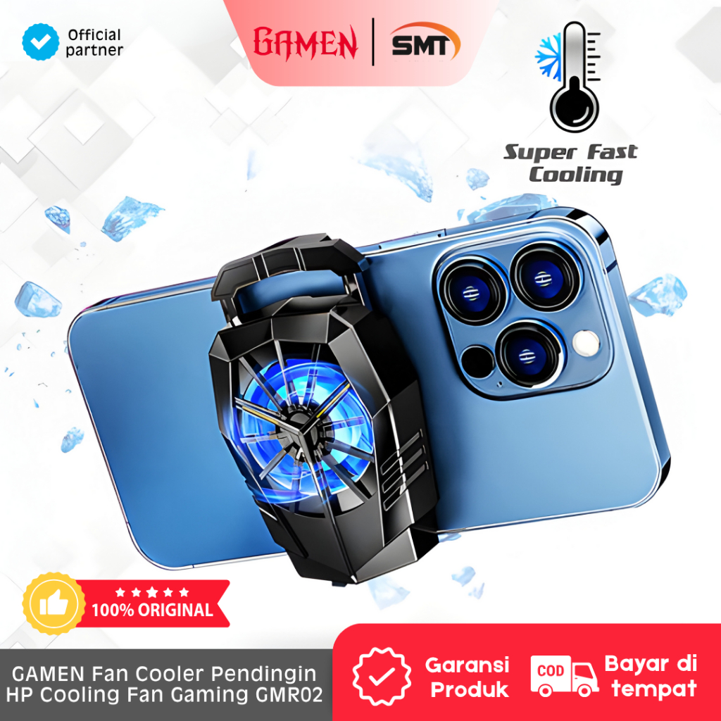 GAMEN Fan Cooler Pendingin HP Cooling Fan Gaming GMR02