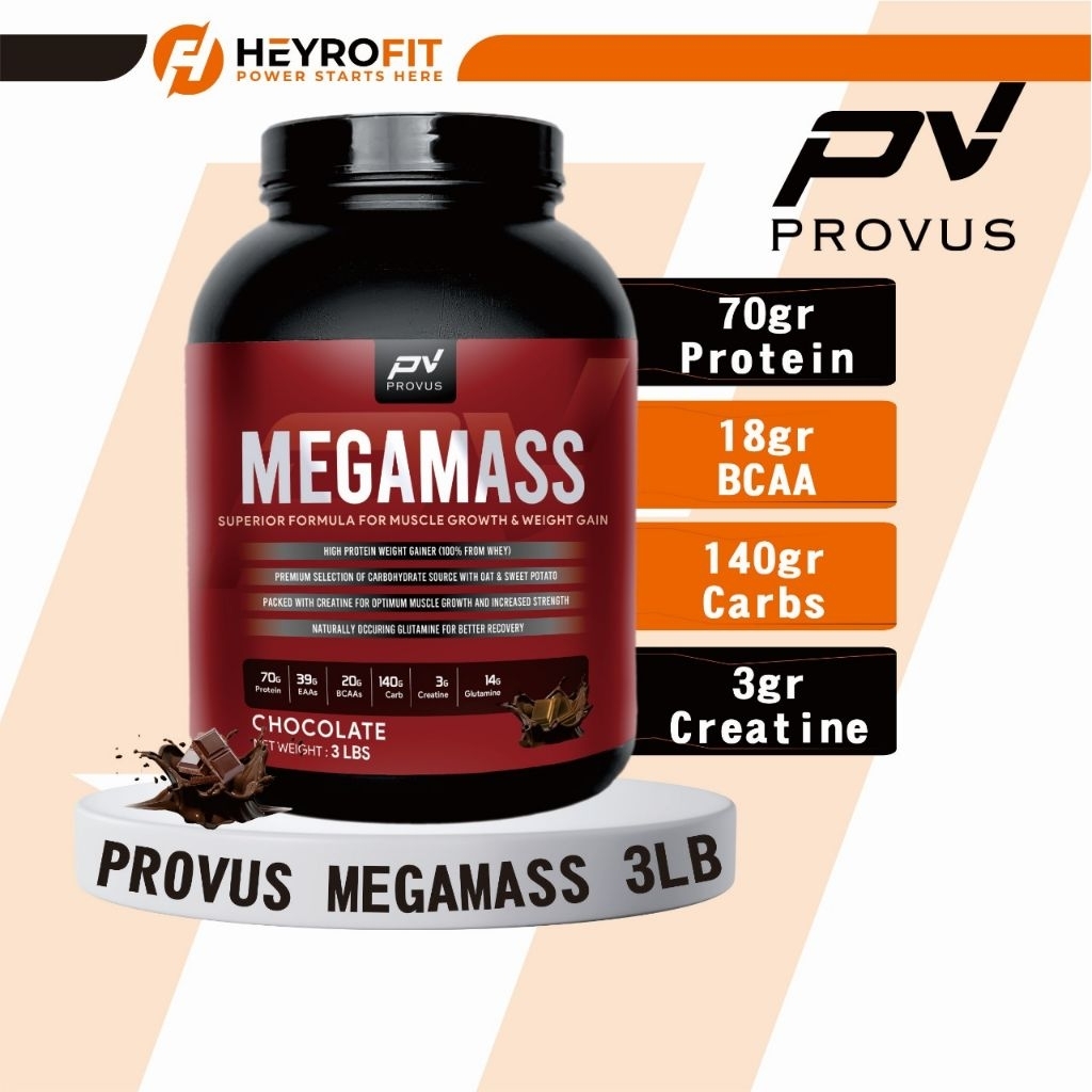 Provus Megamass 3Lb | Provus Gainer
