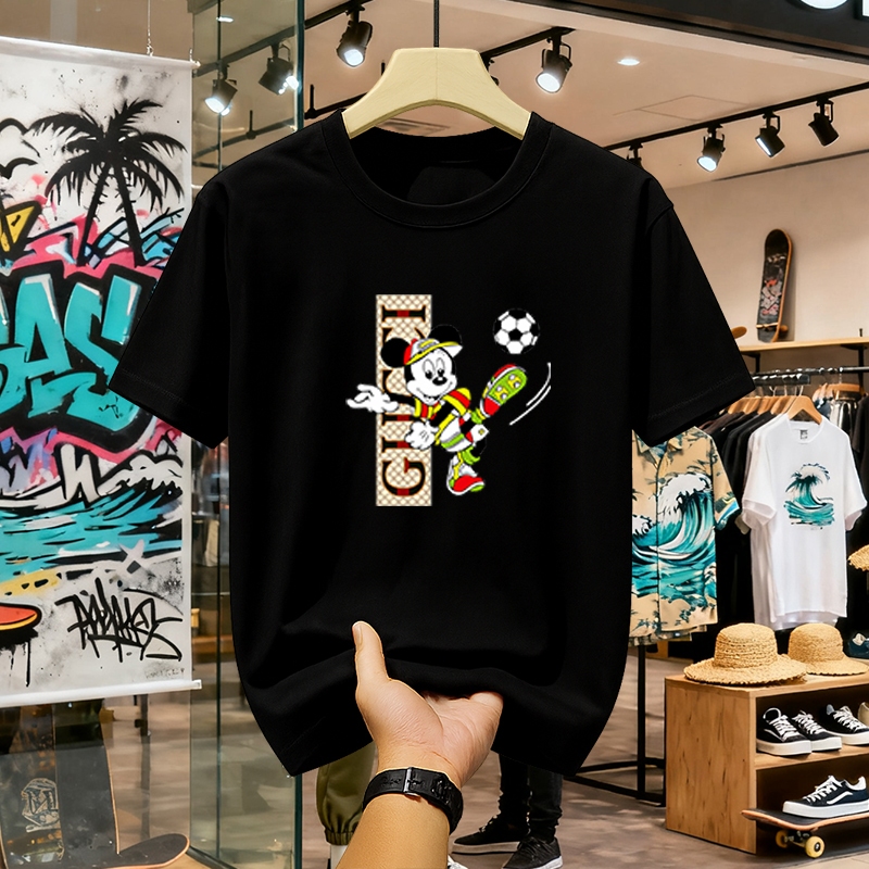 Kaos Gucci Pria Wanita Original Premium Oversize Streetwear Adem & Nyaman Fashion Korea Terbaru 2025