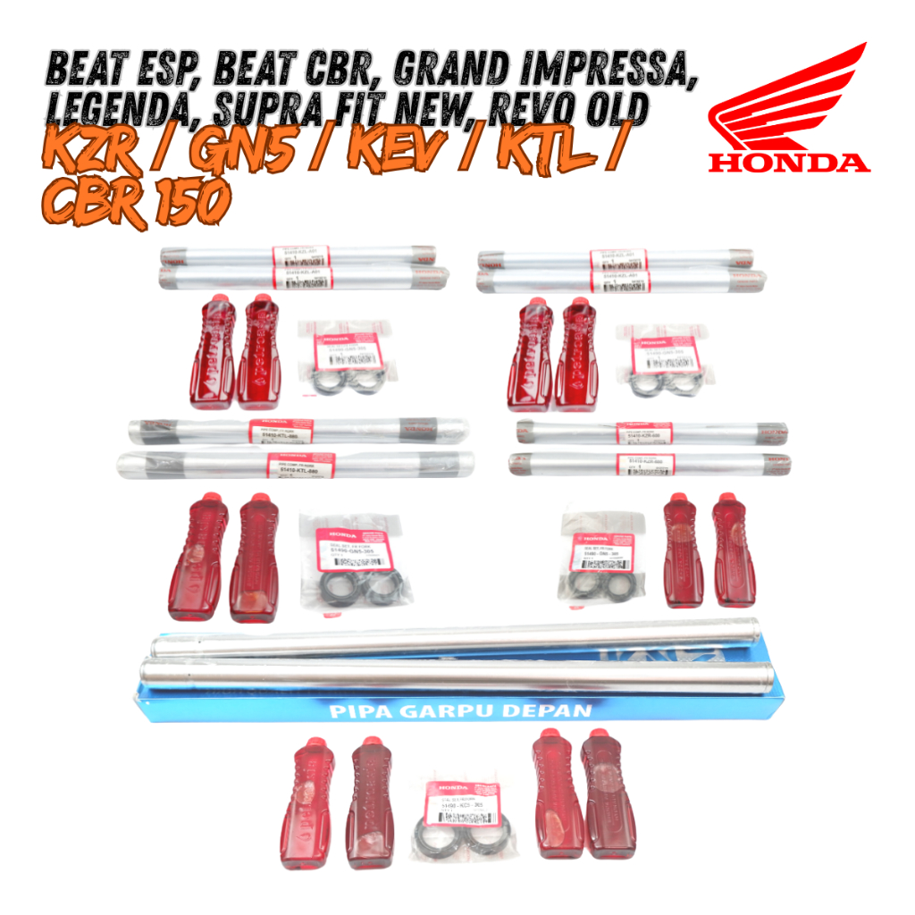 AS SHOCK TABUNG  DEPAN MOTOR HONDA CBR 150 - AS SOK BEAT FI - VARIO 110 - SUPRA X ALL VARIASI