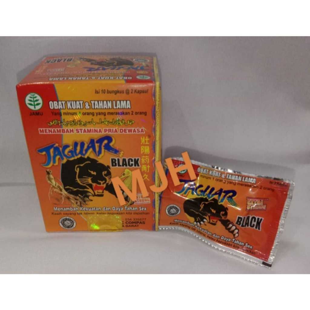 amu Herbal Jaguar Black Serbuk Original
